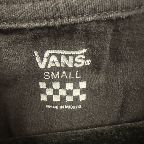 Vans Black Tee with Blue Graphic - Picture 3 of 3